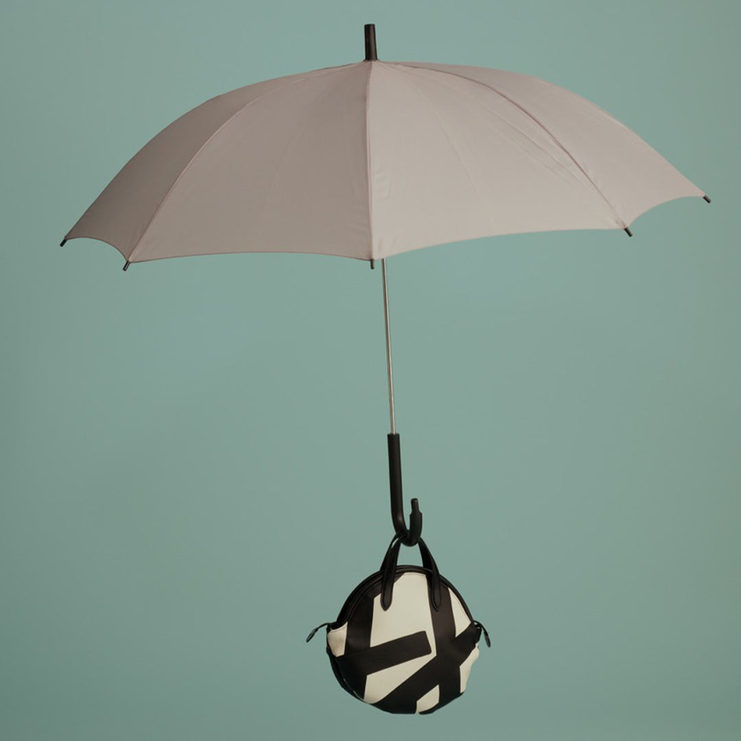 <ESTINE> Esquisse Series Hand Painted 2 Way Bag / Black