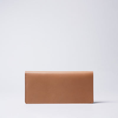 <ASUMEDERU>  Long Wallet / Brown