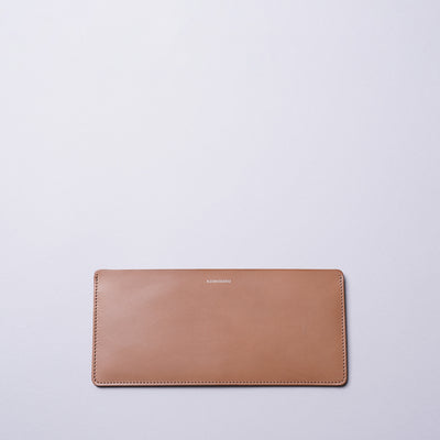 <ASUMEDERU> Simple Long Wallet/ Beige