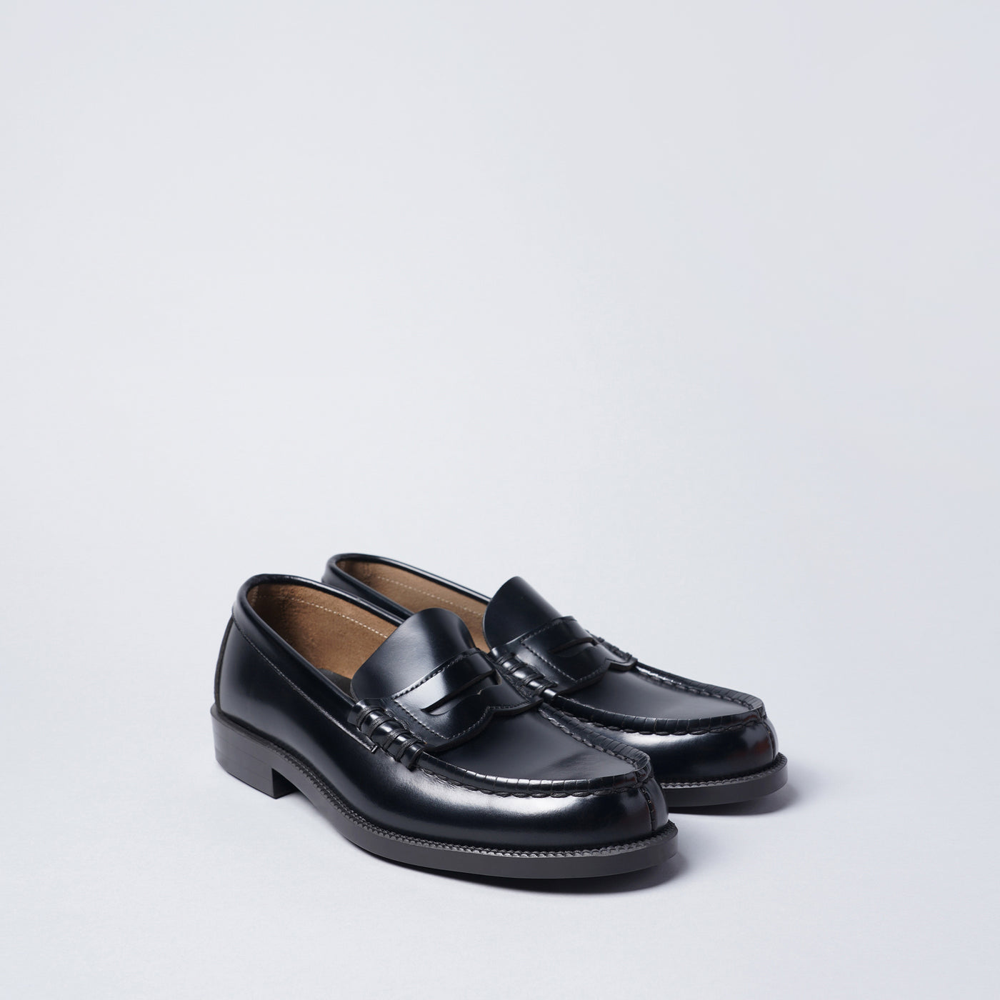 ＜Haruta＞ Men’s  Coin Loafers / Black