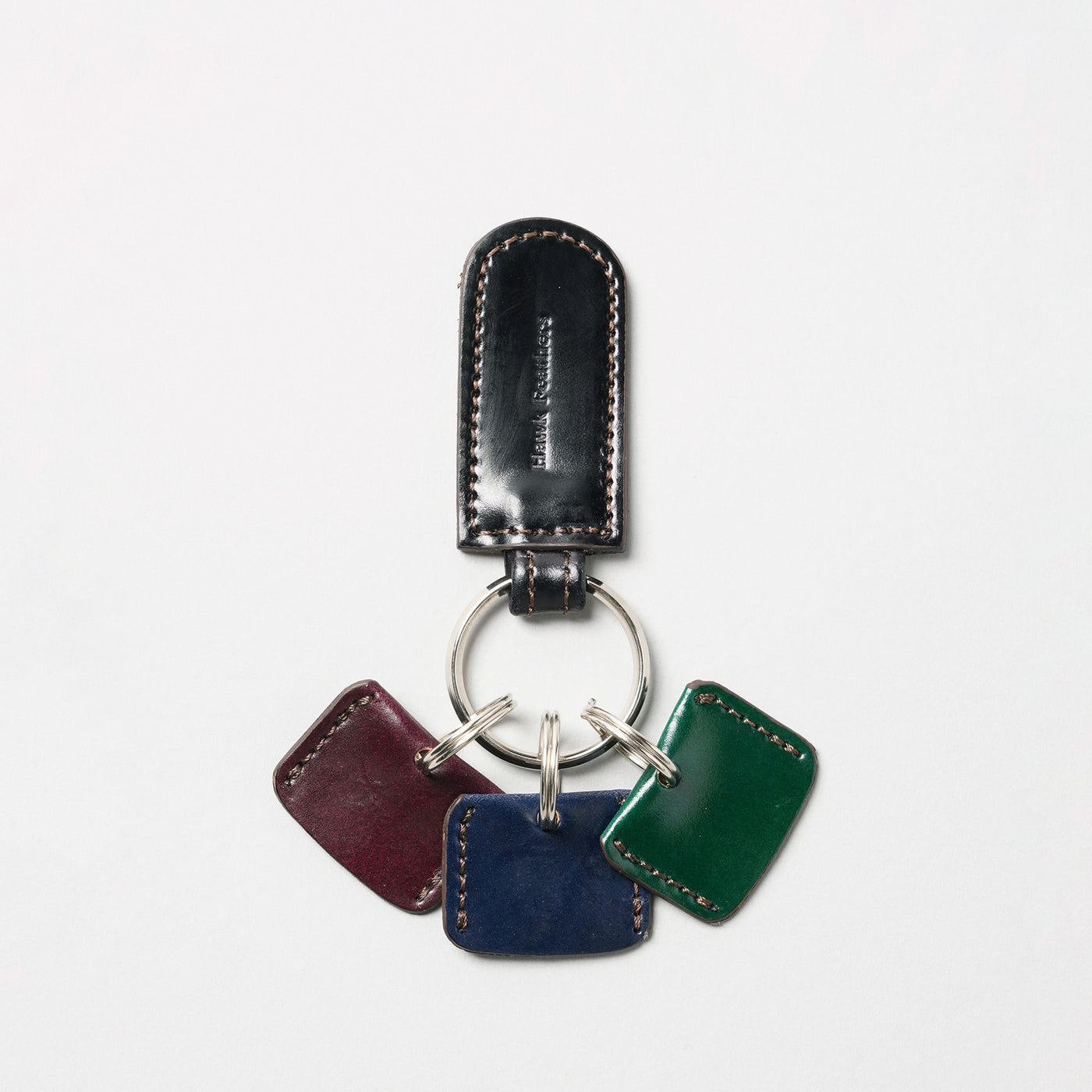 <Hawk Feathers> Cordovan Key Holder / Black