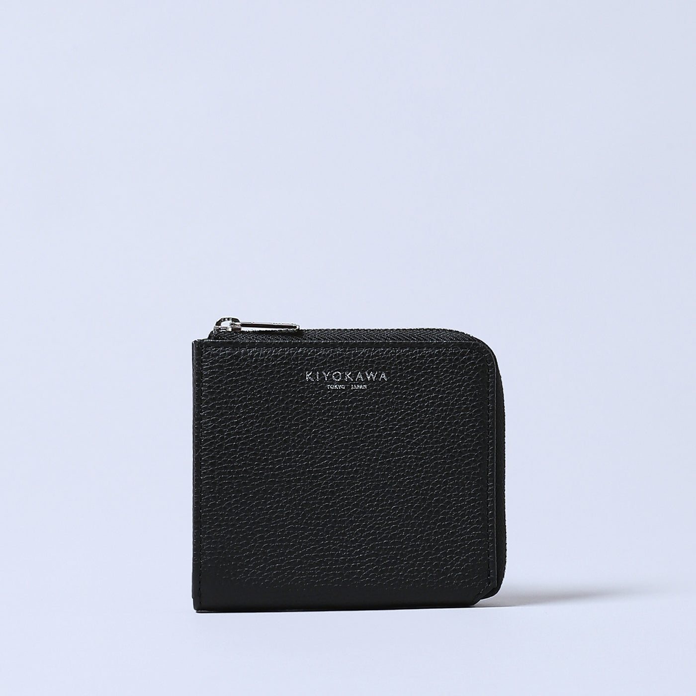 ＜KIYOKAWA＞［SOPHIE］L zip wallet/冰藍色