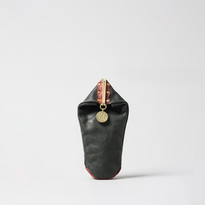 <LITSTA> Pentagon Coin Case / Dark Brown