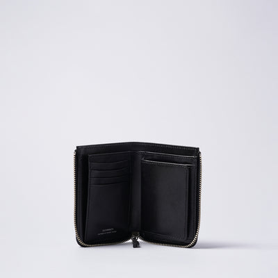 ＜スロウ＞bridle -Lzip middle wallet-/グリーン