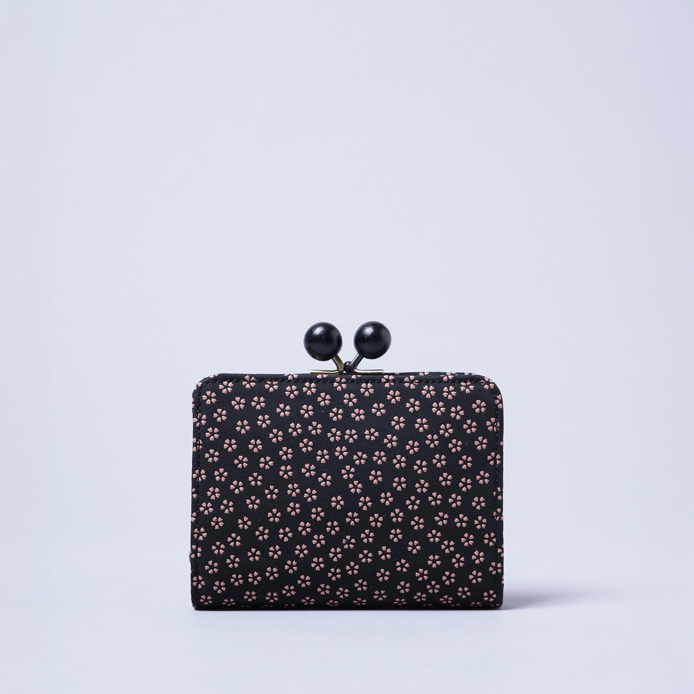 <kissora> Kotoinden Kiss Lock Half Wallet / Kikko (BEG)