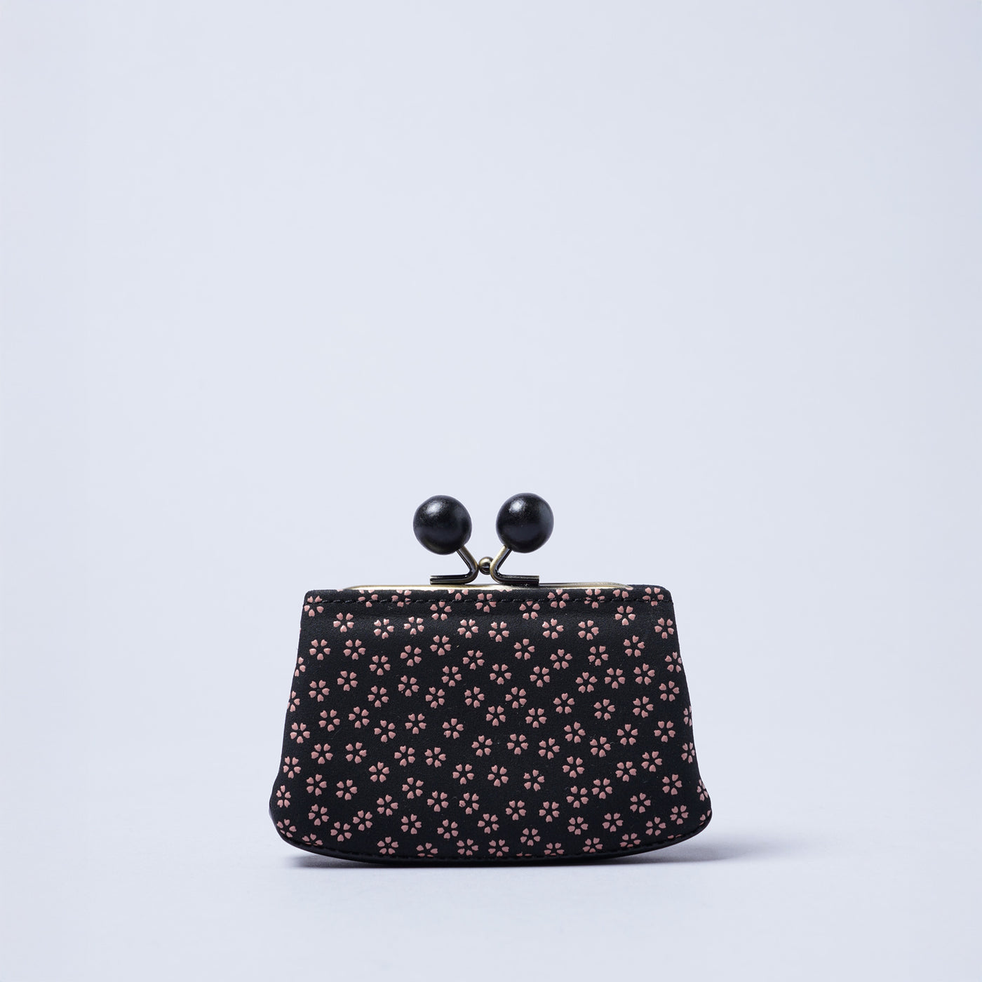 ＜kissora＞古都印傳 口金迷你錢包/龜甲米