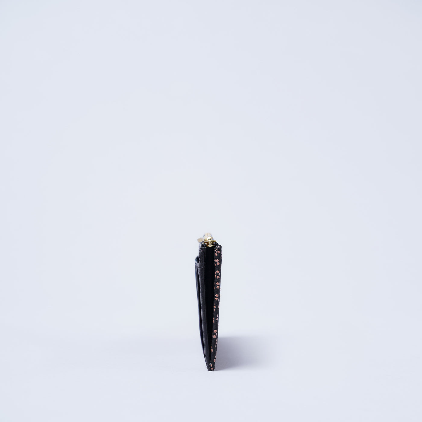 ＜キソラ＞古都印伝 フラグメントケース/瓢箪BLK (ブラック)