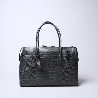 ＜レグ＞クローマ 大きめA4トートバッグ/ネイビー