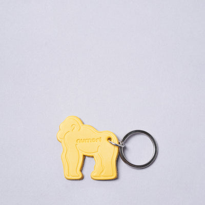 <numeri> Gorilla Key Ring / White