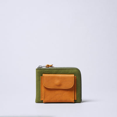 ＜ヌメリ＞ソッティミニ バイカラー/ライトグレー×ライトブルー