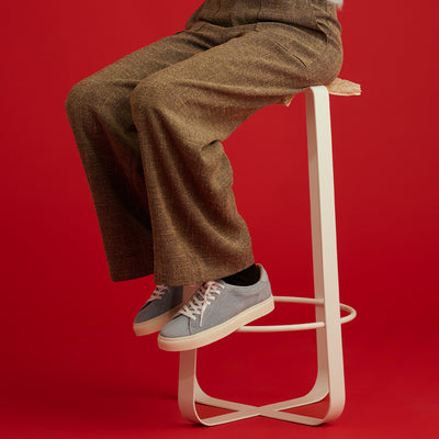 <TOSS> Chester Lace Up Leather Sneaker / Blue