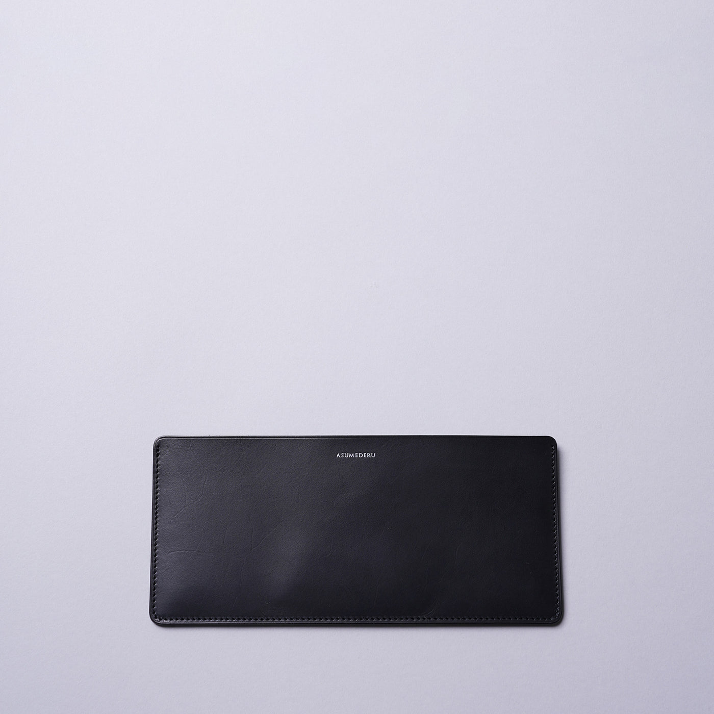 <ASUMEDERU> Simple Long Wallet/ Blue