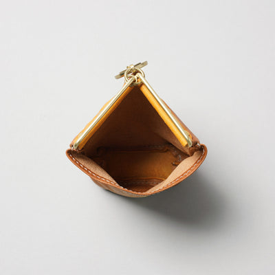 <LITSTA> Pentagon Coin Case / Dark Brown
