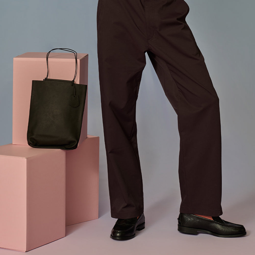 ＜REN＞HALLIE Mini tote/黑色