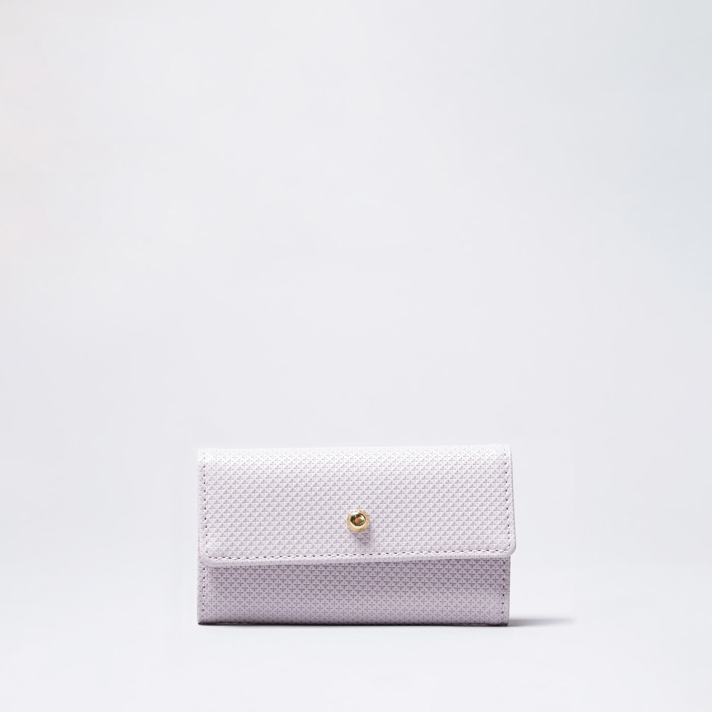 <bell la bell>  Pastel Color Cowhide Key Case / White