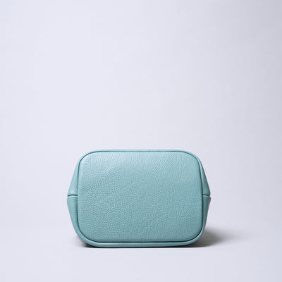 <itten-itten> Leather Mini Tote (w/ D) / Blue