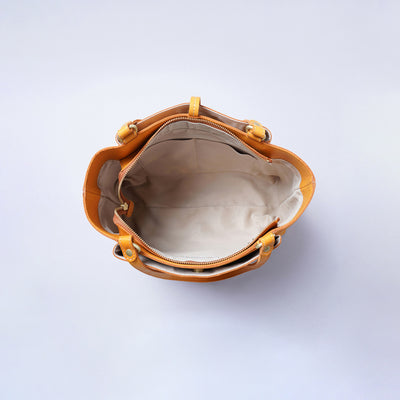 ＜キソラ＞アマーレ トートバッグ/ORG (オレンジ)