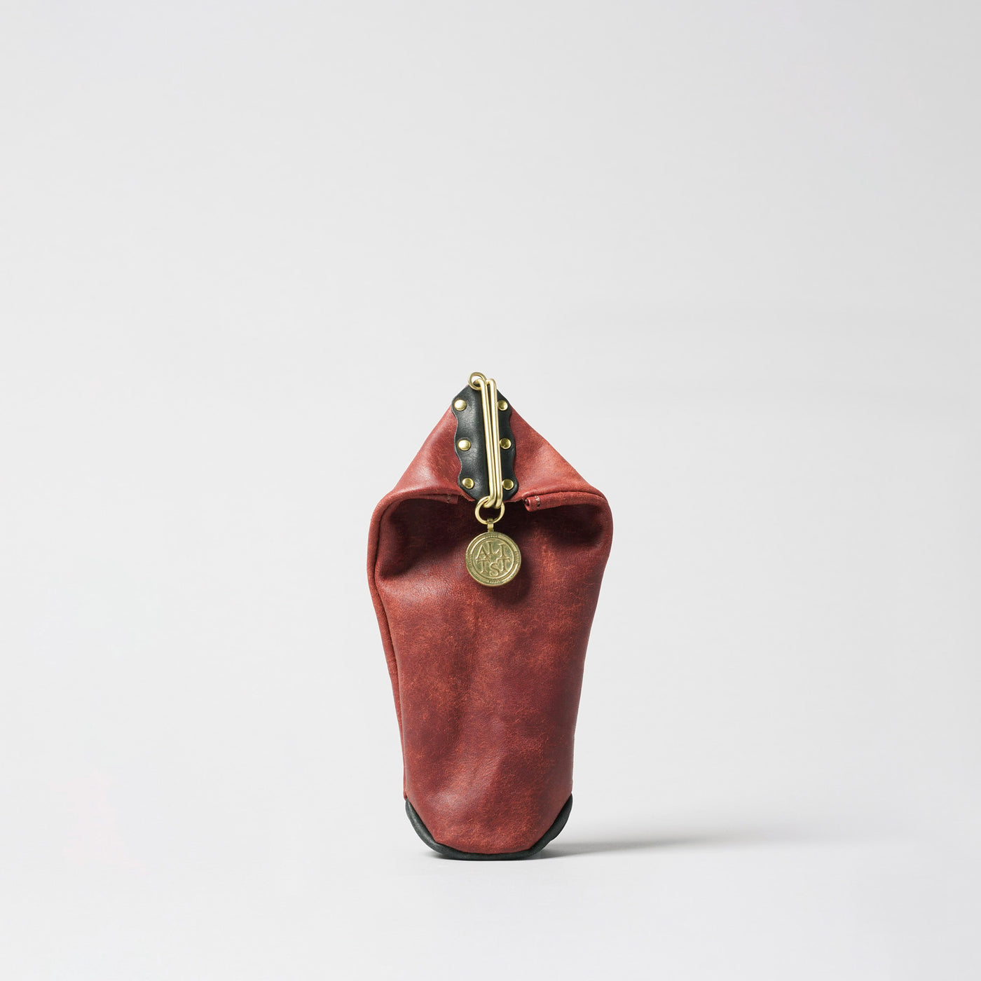 <LITSTA> Pentagon Coin Case / Dark Brown