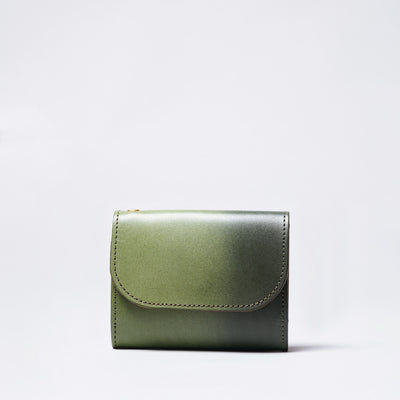 <cotocul> Gradation Dyed Mini Wallet / Ink Black