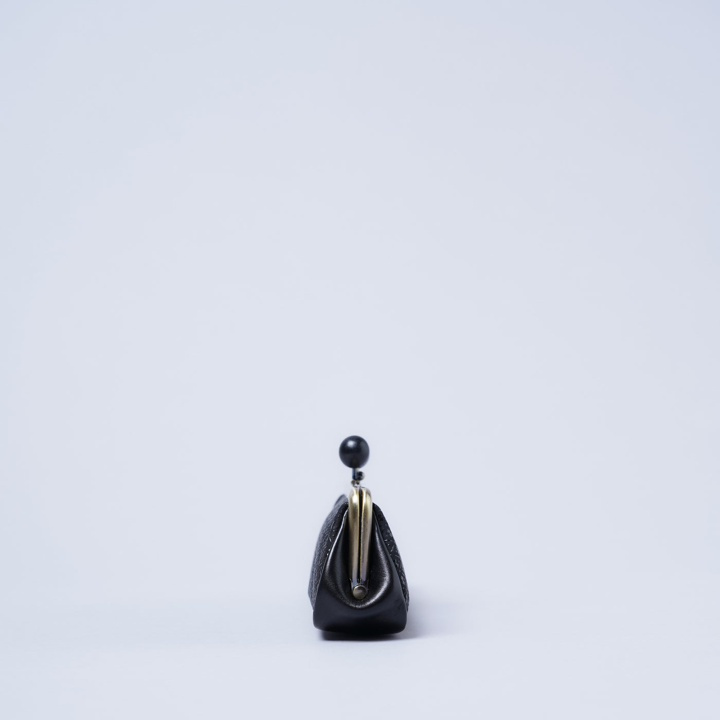 ＜kissora＞古都印傳 口金眼鏡盒/櫻花粉