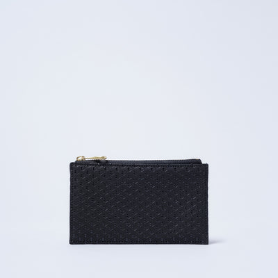 ＜キソラ＞古都印伝 フラグメントケース/瓢箪BLK (ブラック)