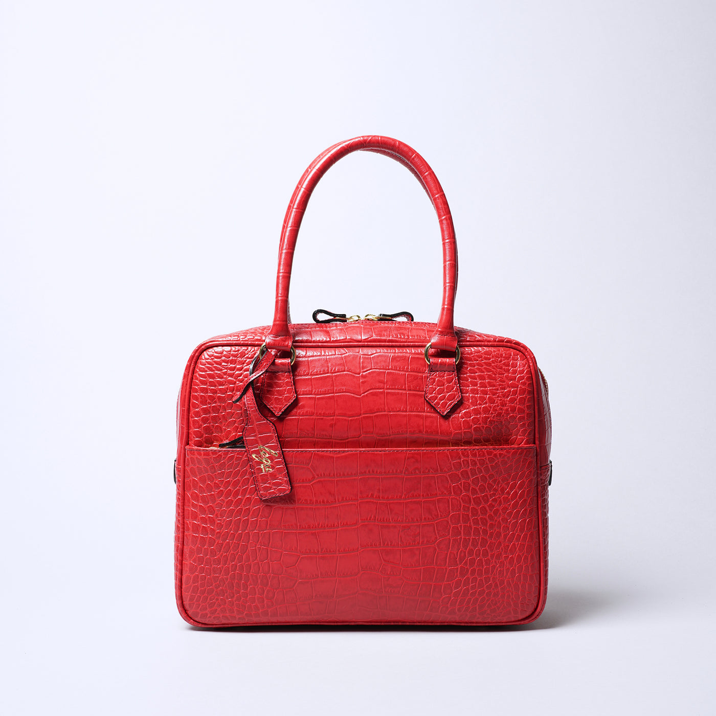 ＜レグ＞クローマ A4 2wayトートバッグ/ホワイト