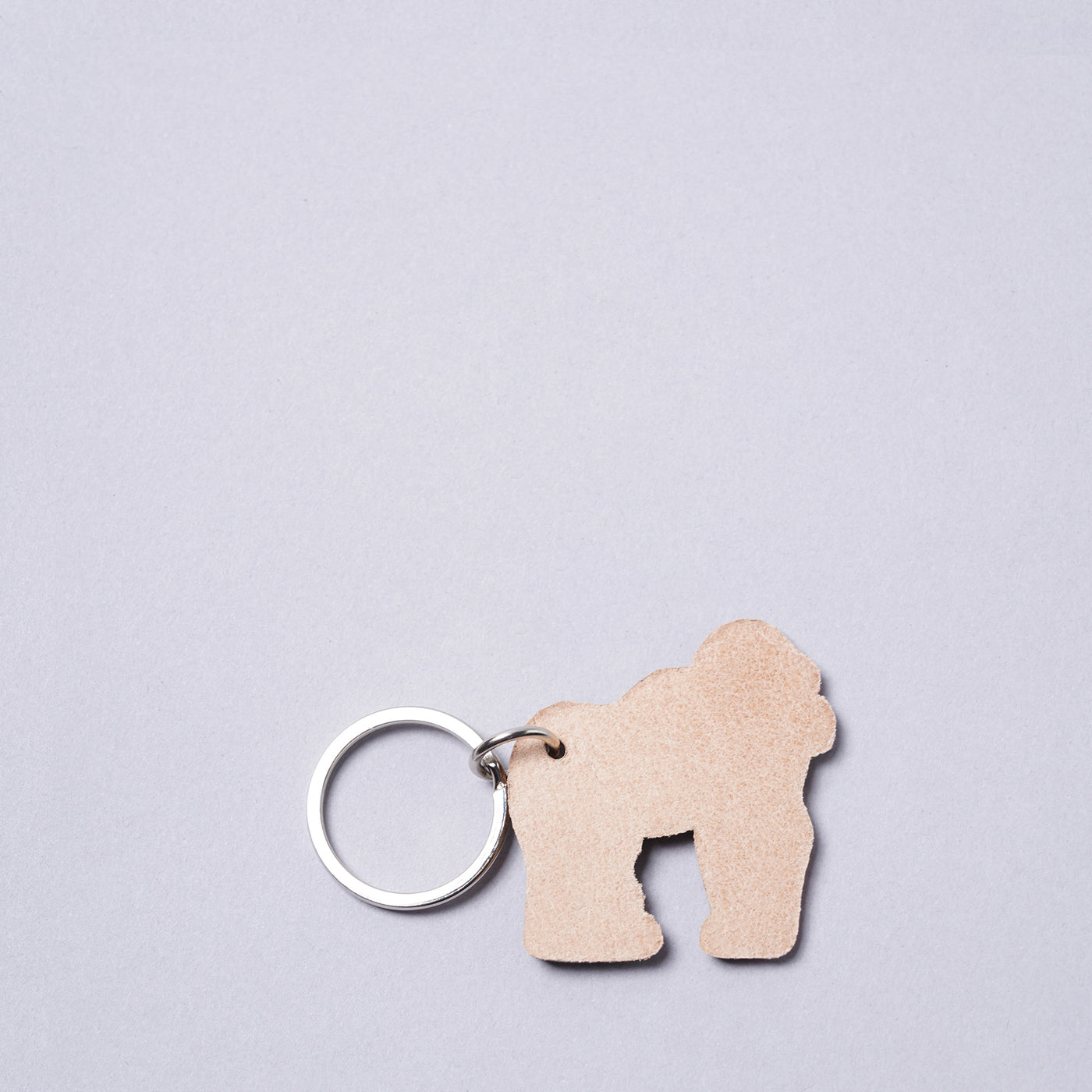<numeri> Gorilla Key Ring / White