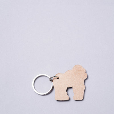 <numeri> Gorilla Key Ring / White