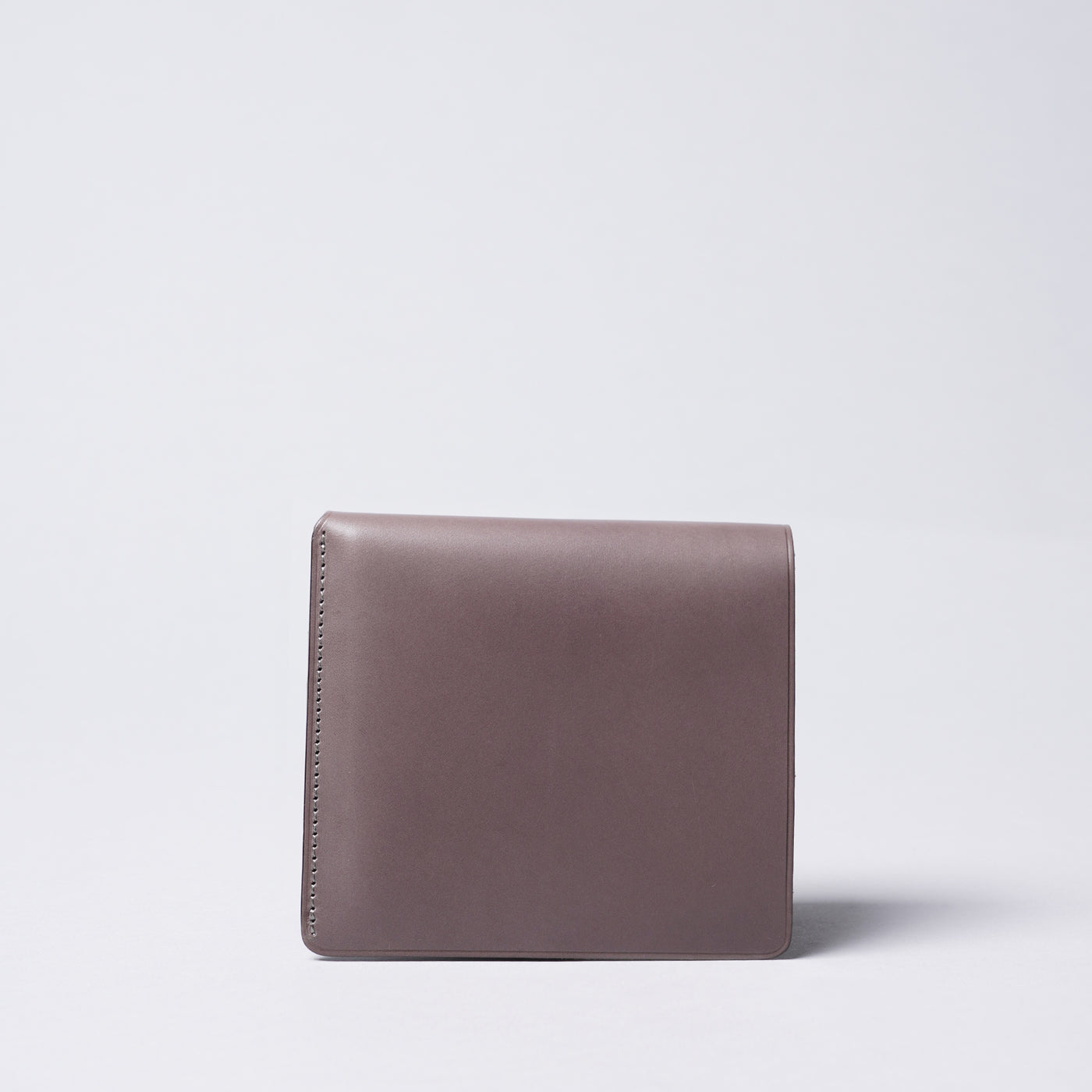 <ASUMEDERU>  Folded Wallet with Open Bill Pocket / Brown