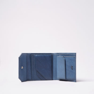 <4U by UNOFUKU> Bifold Wallet with Flap / Green