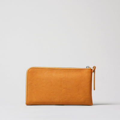 <numeri> Sottile L Zipper Long Wallet / Green