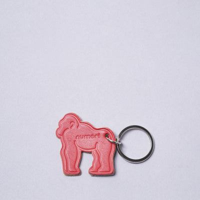 <numeri> Gorilla Key Ring / White