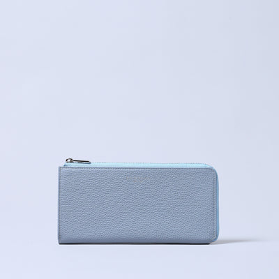＜キヨカワ＞［SOPHIE］L zip long wallet/ブルー