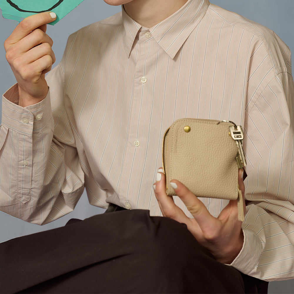 ＜RAKUKEI＞SMART MOVE! type1 SHRINK（Kyo Karakami）/ Greige