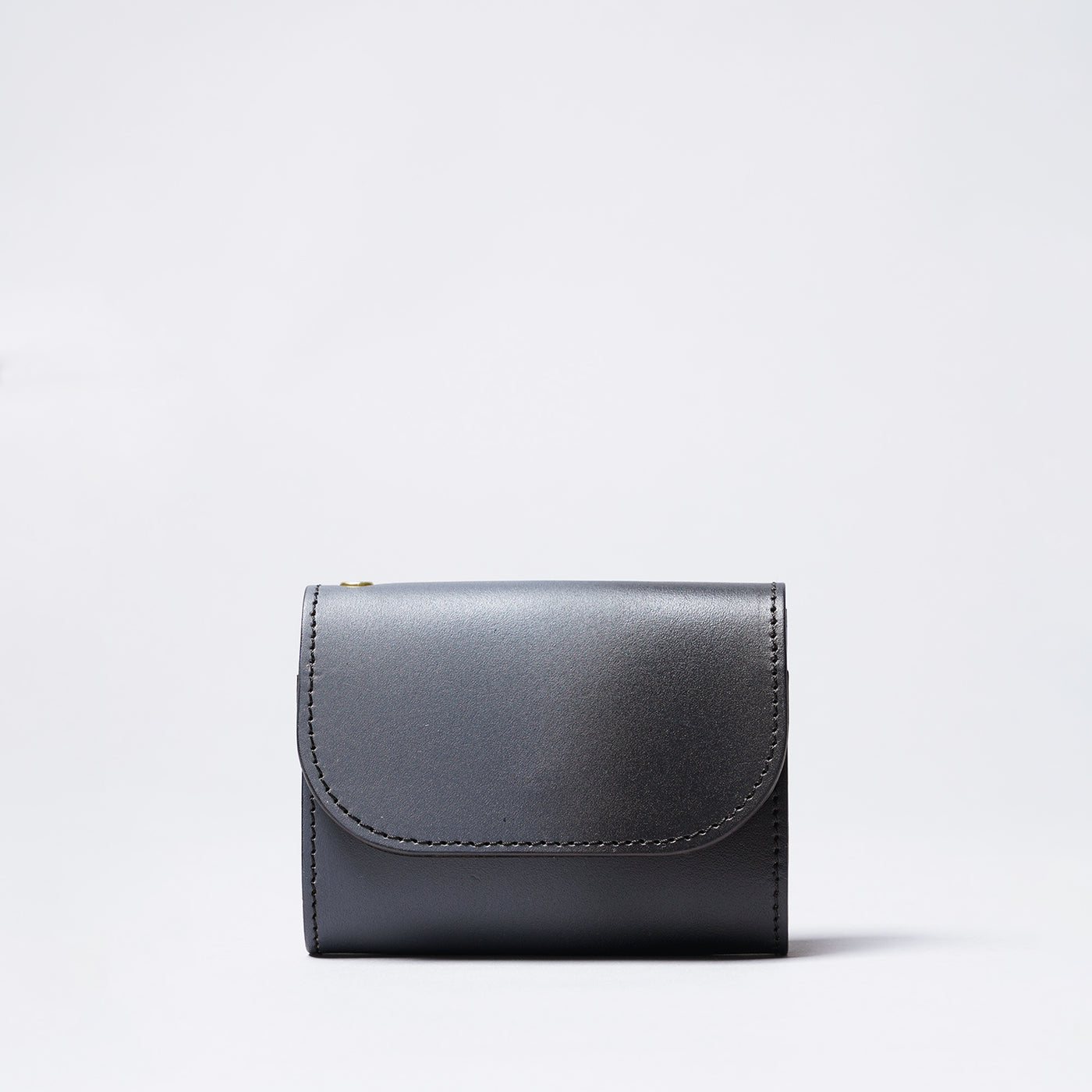 <cotocul> Gradation Dyed Mini Wallet / Ink Black