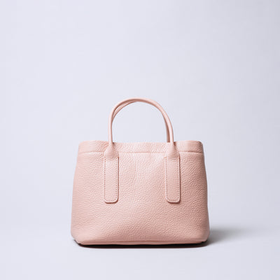 <itten-itten> Leather Mini Tote (w/ D) / Blue