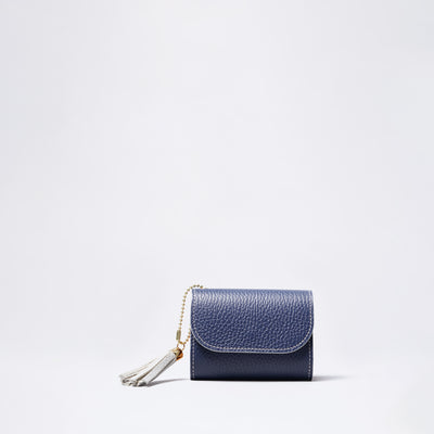 <cotocul> Italian Leather Mini Wallet / Greige