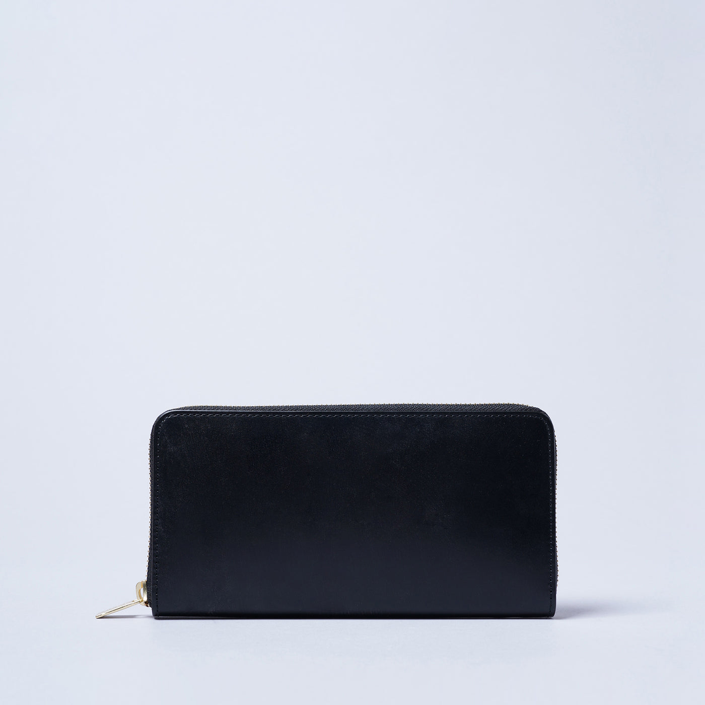 ＜CRAFSTO＞Bridle Leather 拉鍊長夾/黑色