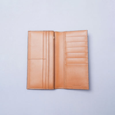 ＜CRAFSTO＞Bridle Leather 長夾/深棕色