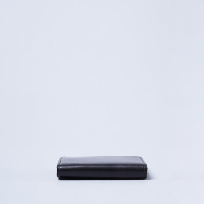 ＜クラフスト＞ブライドルレザー L字ファスナー財布/Navy (ネイビー)