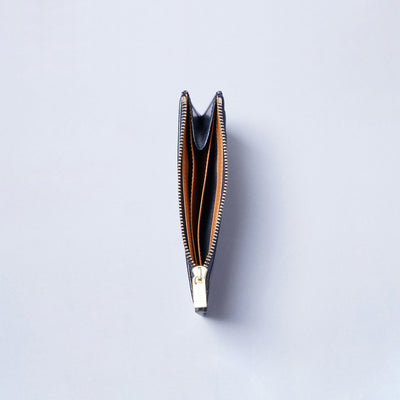 ＜CRAFSTO＞Bridle Leather 多夾層卡夾【8 Pockets】/黑色