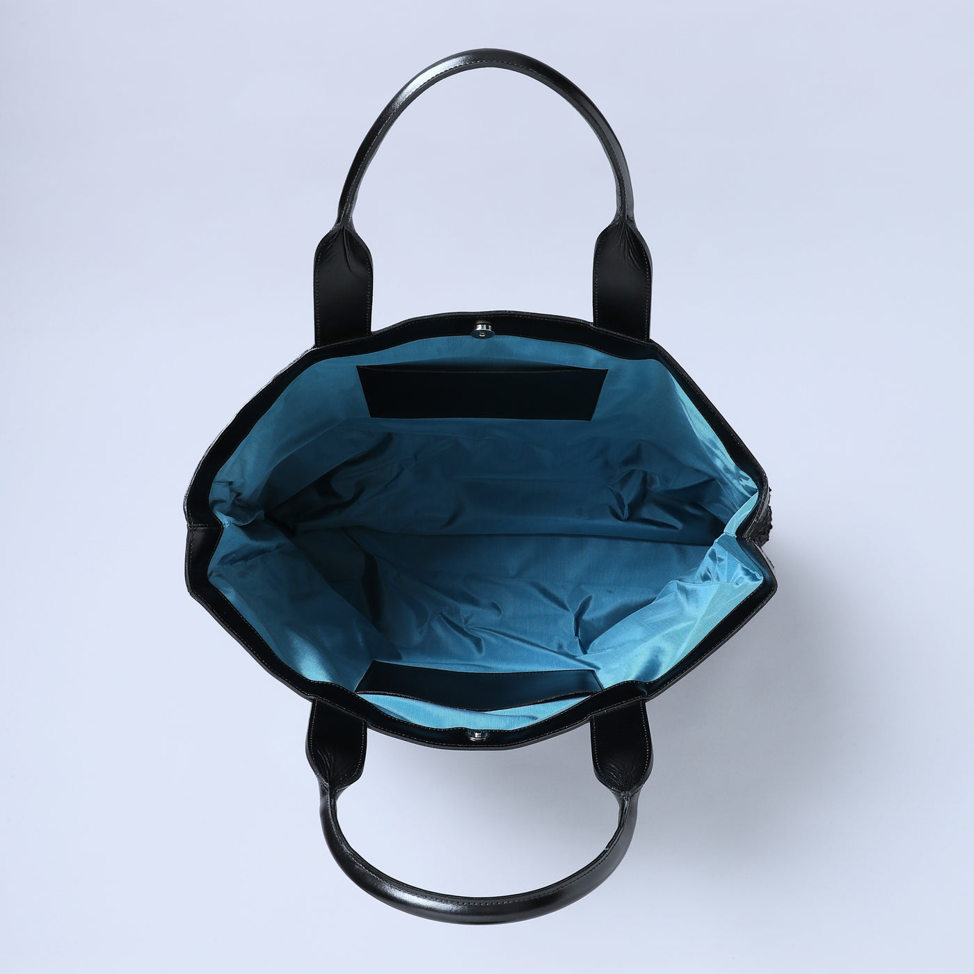 ＜コケット＞Large Tote Bag（Snake Wool)/ブラック