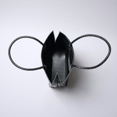 ＜コケット＞レザートート（シャイニー）/ゴールド