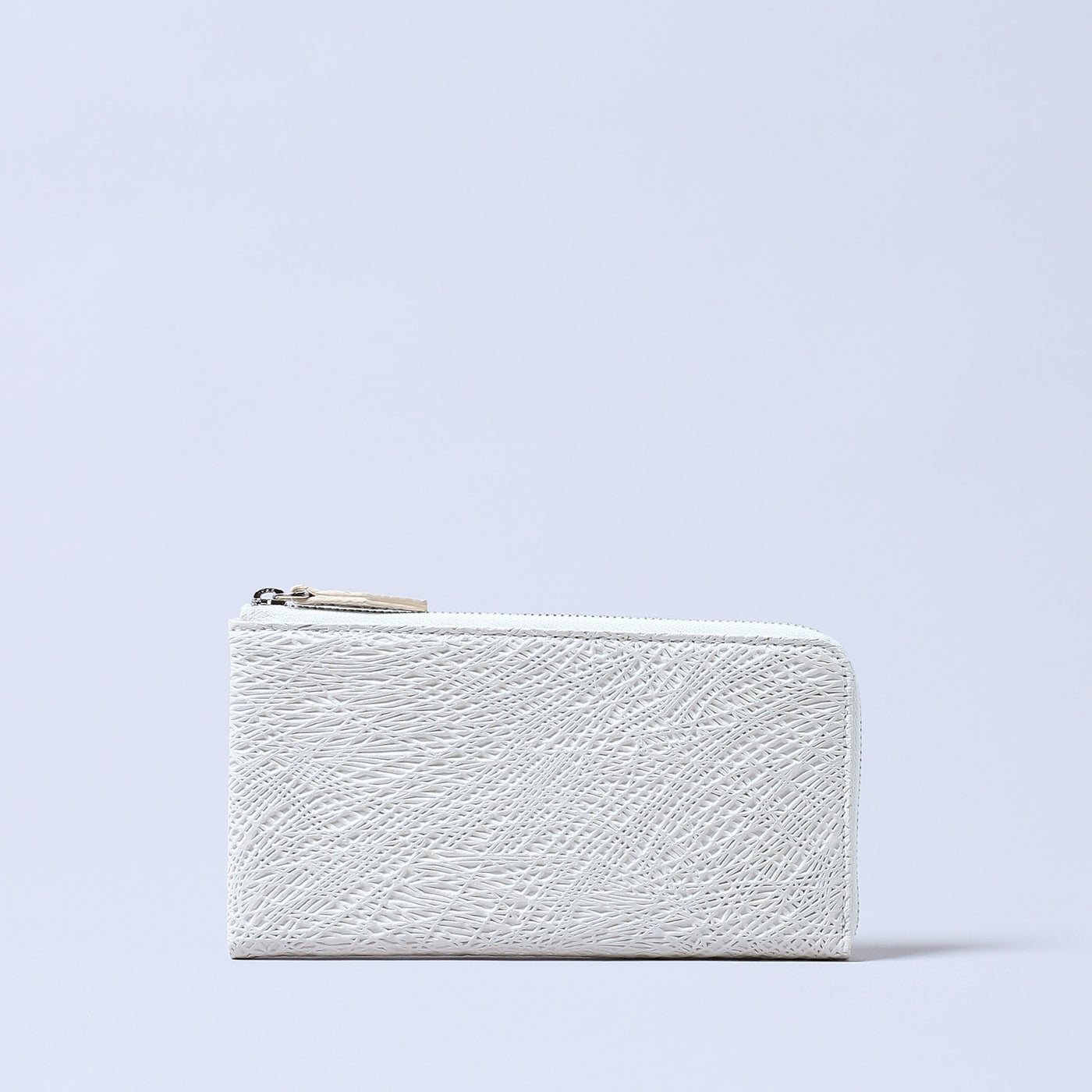 ＜コケット＞Lzip Wallet さざ波/シルバー