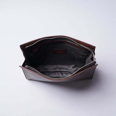 <Dakota Black Label> Clutch Bag S / Chocolate