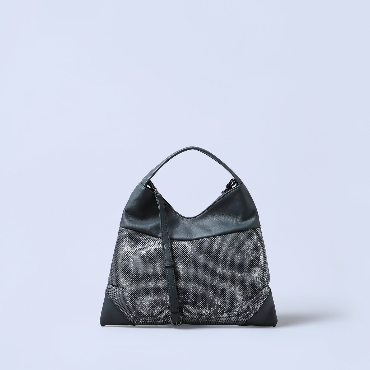 ＜ESTINE＞Oblique系列 兩用型肩背包/灰色