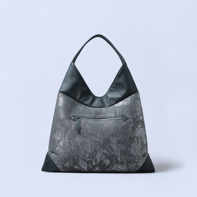 ＜ESTINE＞Oblique系列 托特包/灰色