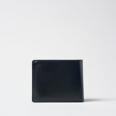 <Hawk Feathers>  Cordovan Bifold Wallet / Green