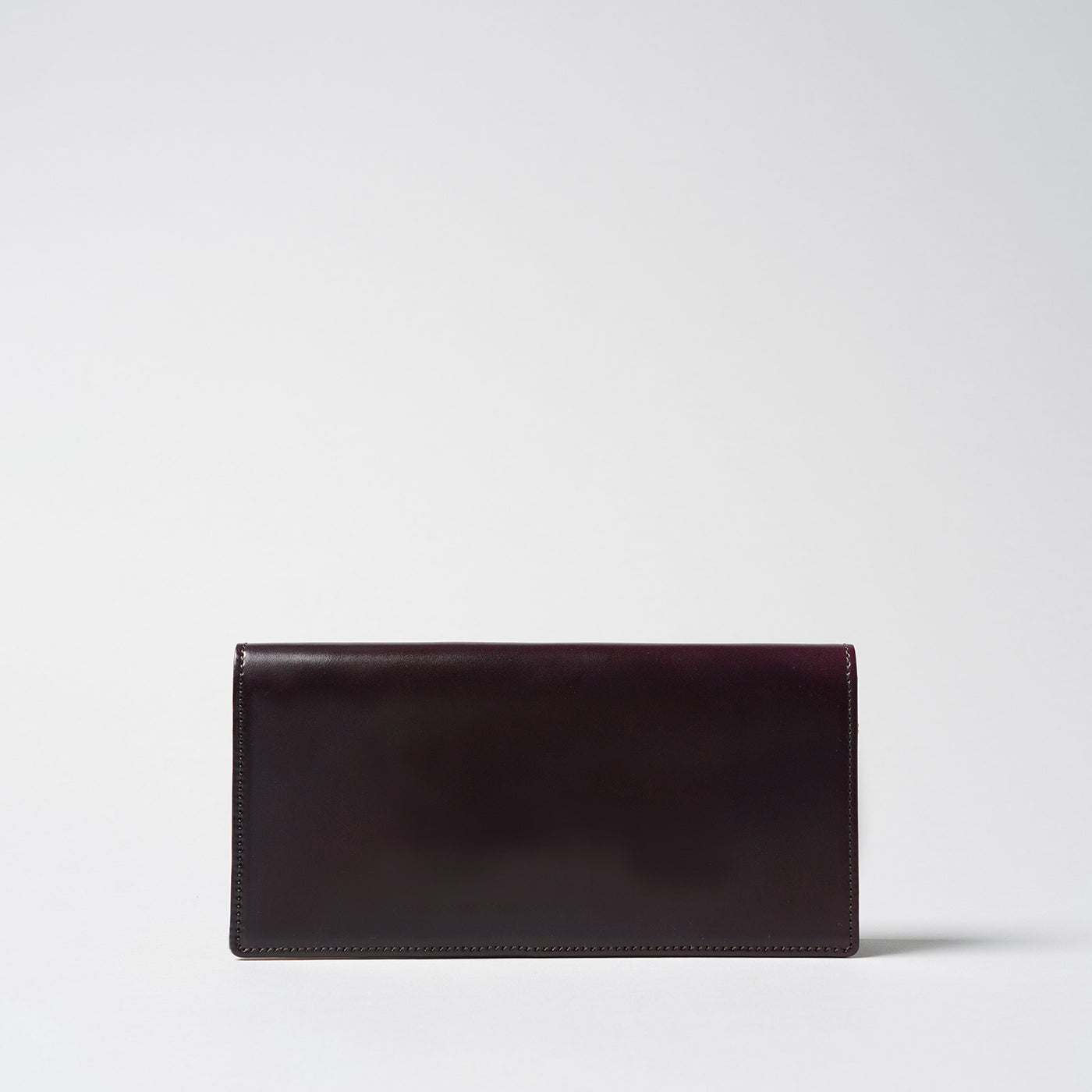 <Hawk Feathers>  Cordovan Long Wallet (Without Coin Pocket) / Navy