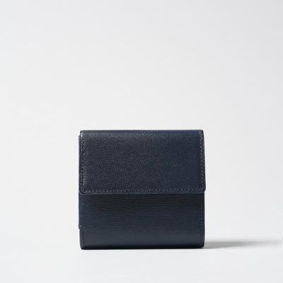 <Hawk Feathers> Kangaroo Small Bifold Wallet / Black